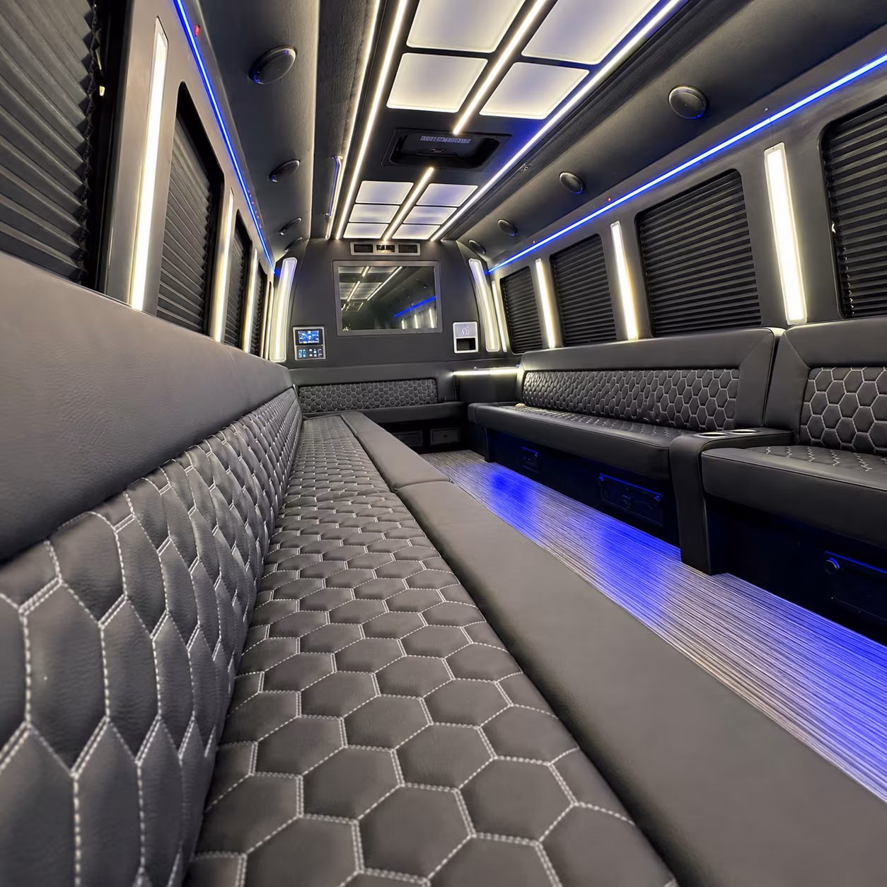 hit every photo stop in your visalia party bus before the dance
