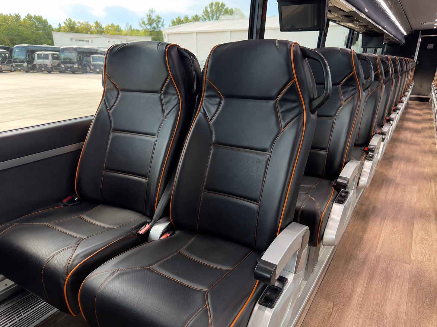 visalia construction and film crew shuttle buses